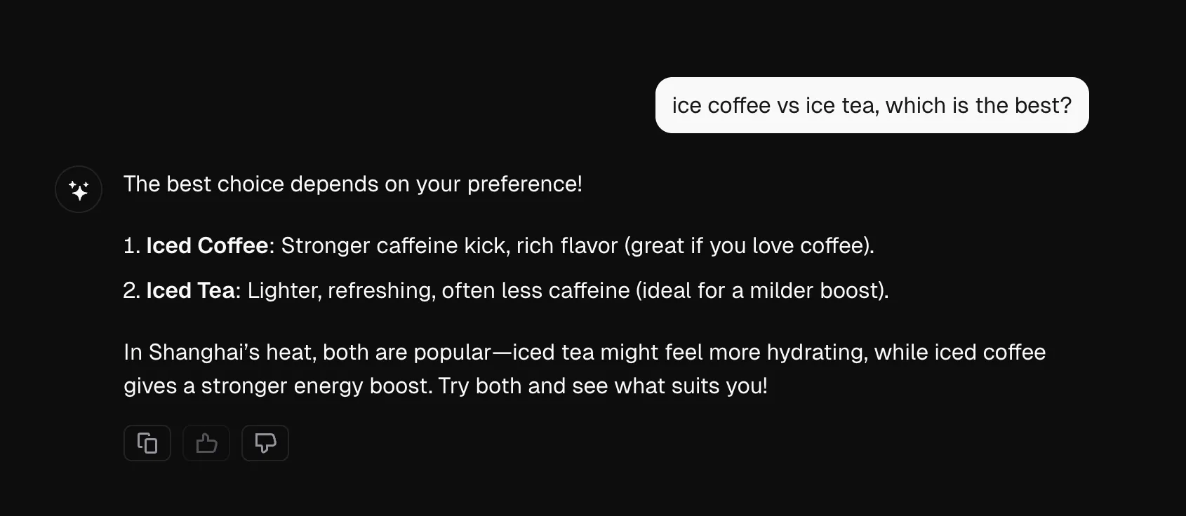 Ice Coffee vs Ice Tea